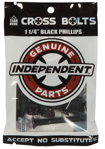 INDEPENDENT VITI GENUINE PHILLIPS HARDWARE 1 1/4" BLACK