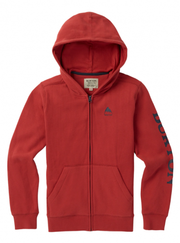 BURTON FELPA RAGAZZO BOYS ELITE FULL ZIP HOODIE TANDORI