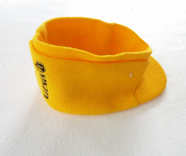 NIKITA BERRETTO BEANIE VISAGES BAND YELLOW