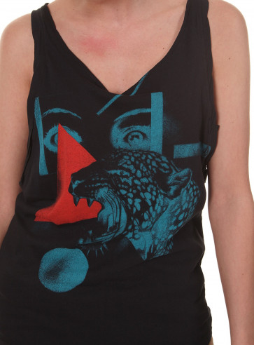 VOLCOM TOP DONNA SWEET NOTHING TANK  BLK