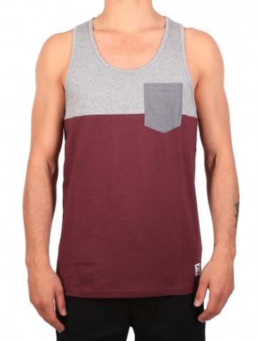 IRIEDAILY BLOCK POCKET TANK RED WINE