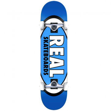 REAL SKATEBOARD COMPLETO OVAL BLUE 7.75"