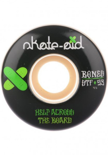 BONES RUOTE SKATE-AID 2 53MM 103A STREET TECH FORMULA SIDECUT V1