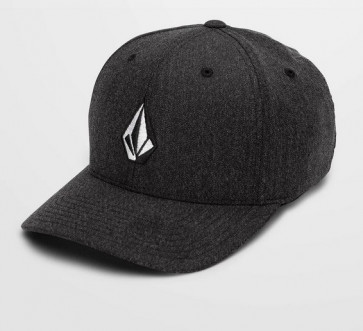 VOLCOM CAPPELLINO FLEXFIT FULL STONE XFIT CHARCOAL