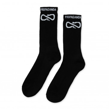 PROPAGANDA CALZE UOMO CLASSIC SOCKS BLACK