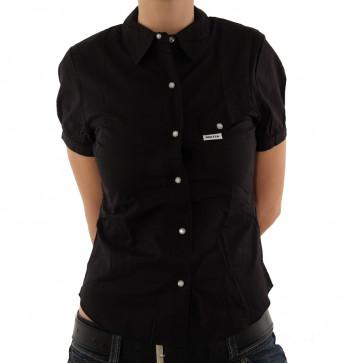 NIKITA CAMICIA DONNA CRAYPSH SHIRT BLACK