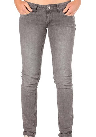 ELEMENT JEANS PANTALONI DONNA STICKER GREY