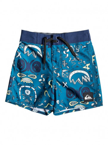 QUIKSILVER BOARDSHORT BAMBINO YOUNG BOYS MISTERY BUS BOY 11 BTE6