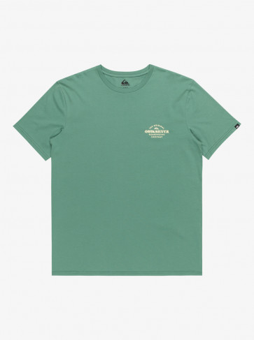 QUIKSILVER T-SHIRT UOMO TRADESMITH FROSTY SPRUCE