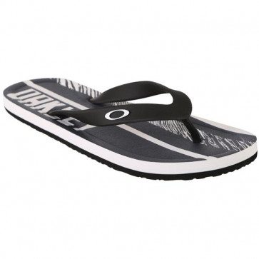 OAKLEY INFRADITO UOMO FROGSKIN FLIP FLOP BLACK WHITE