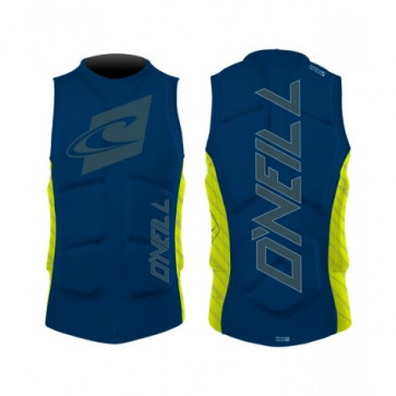 O'NEILL VEST UOMO GOORU PADDED VEST DEEPSEA/LIME