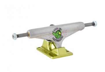 INDEPENDENT TRUCKS 144 STAGE 11 FORGED HOLLOW HAWK TRANSMISSION SILVER GREEN