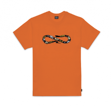 PROPAGANDA T-SHIRT UOMO LOGO HAZARD ARANCIO