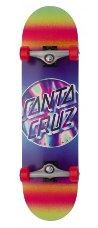 SANTA CRUZ SKATEBOARD COMPLETO IRIDESCENT DOT LARGE 8,25" X 31,5"