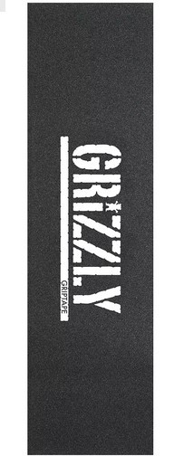 GRIZZLY GRIPTAPE SKATEBOARD GRIZZLY STAMP PRINT 9" X 33"