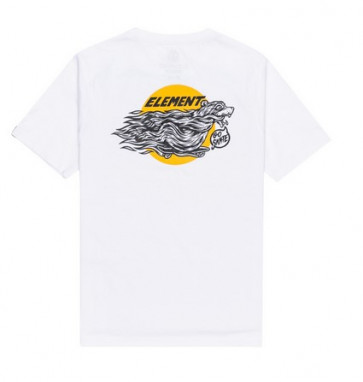 ELEMENT T-SHIRT RAGAZZO ROLLIN OPTIC WHITE