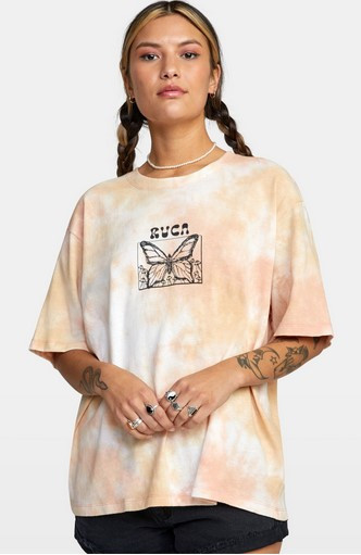 RVCA T-SHIRT DONNA IN THE AIR CLAY