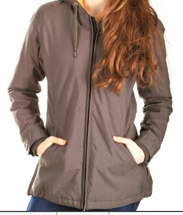 IRIEDAILY GIACCA DONNA KISHORY 2FRESH JACKET DARK OLIVE