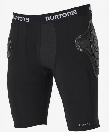 BURTON TOTAL IMPACT SHORT TRUE BLACK