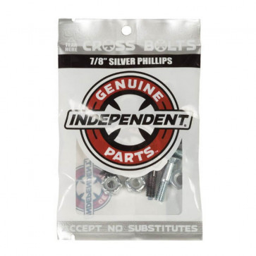 INDEPENDENT VITI GENUINE PHILLIPS HARDWARE 8 PZ. 7/8" SILVER