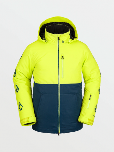 VOLCOM GIACCA SNOWBOARD UOMO DEADLY STONES INSULATED JACKET LIME