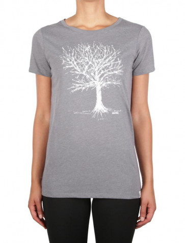 IRIEDAILY T-SHIRT DONNA STAMP TREE TEE CHARC MEL