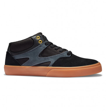 DC SCARPE UOMO KALIS VULC MID S BLACK GUM