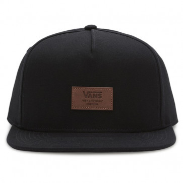 VANS CAPPELLINO SNAPBACK OFF THE WALL PATCH BLACK