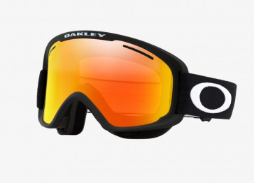 OAKLEY MASCHERA SNOWBOARD O-FRAME 2.0 PRO XM MATTE WHITE / FIRE IRIDIUM ( 2 LENS INCLUDED) PERSIMMON