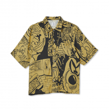 POLAR CAMICIA UOMO EMILE ART YELLOW BLACK