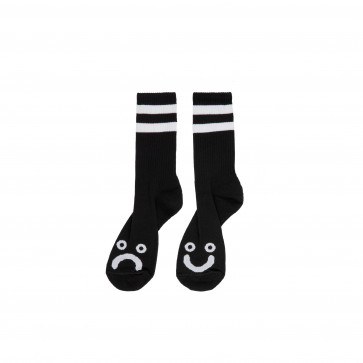 POLAR CALZE HAPPY SAD SOCKS BLACK