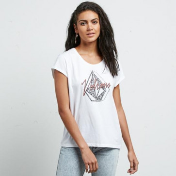 VOLCOM T-SHIRT DONNA RADICAL DAZE WHITE