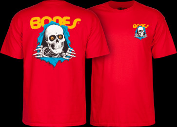POWELL PERALTA T-SHIRT UOMO RIPPER RED