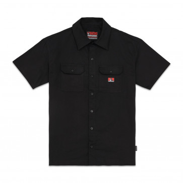 PROPAGANDA CAMICIA UOMO ROBBER WORK BLACK