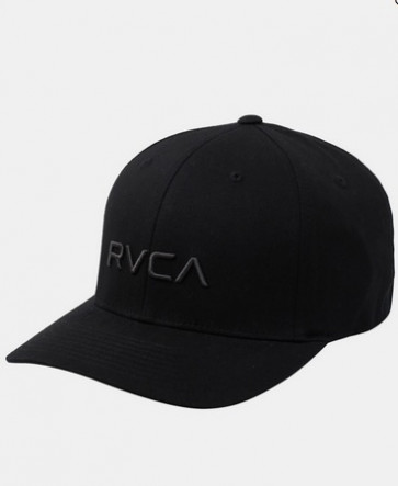 RVCA CAPPELLINO FLEX FIT BLACK