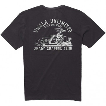 VISSLA T-SHIRT UOMO SHAPERS CLUB PHANTOM