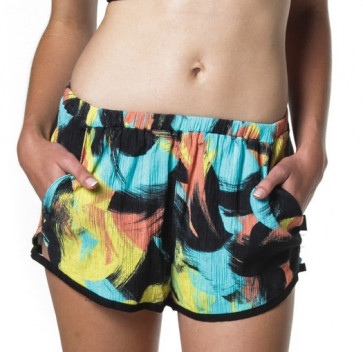 INSIGHT SHORT DONNA TRI SIDE BRUSH CAMO POP