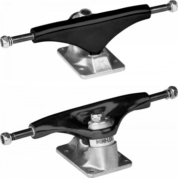 MINI LOGO TRUCKS 8,2" BLACK SILVER