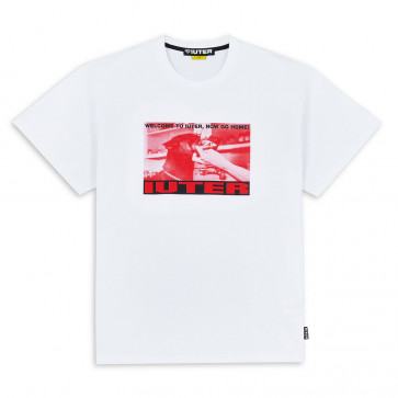 IUTER T-SHIRT UOMO WELCOME WHITE