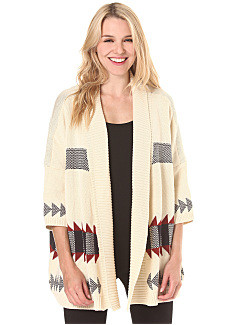 O'NEILL MAGLIA DONNA LW WOODLAND PULLOVER WHITE AOP W/RED