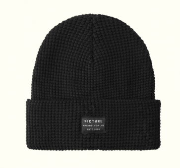 PICTURE BERRETTO YORK BEANIE BLACK