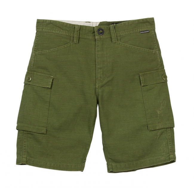 VOLCOM SHORTS RAGAZZO GRITTER CARGO ARMY East Wind Skate Shop