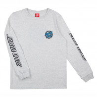 SANTA CRUZ LONG SHIRT RAGAZZO ROB TARGET ATHLETIC HEATHER