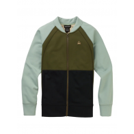 BURTON FELPA DONNA W CROWN BONDED JACKET AQUA GRAY KEEF TRUE BLACK