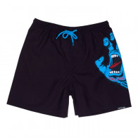 SANTA CRUZ BOARDSHORT RAGAZZO YOUTH SCREAMING HAND SWIMSHORT BLACK