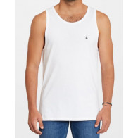 VOLCOM CANOTTA UOMO STONE BLANKS BSC TT WHITE