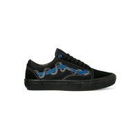 VANS SCARPE UOMO DONNA SKATE OLD SKOOL BREANA GEERING BLUE BLACK