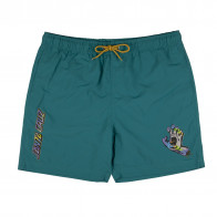 SANTA CRUZ BOARDSHORT UOMO HOLO HAND SWIMSHORT VERDIGRIS HOLO