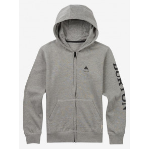BURTON FELPA RAGAZZO BOYS ELITE FZ GRAY HEATHER
