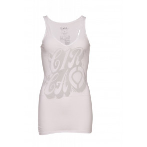 C1RCA CANOTTA DONNA GLYPH ICON TANK WHITE